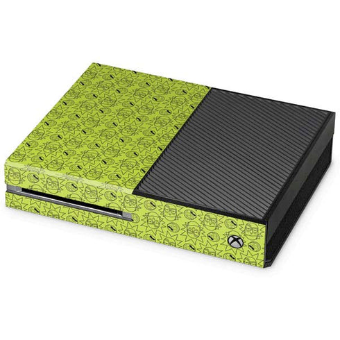 Adult Swim Rick and Morty Rick and Morty All Over Print Xbox One Console Skin